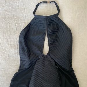 Beach Riot black retro style one piece. Size M